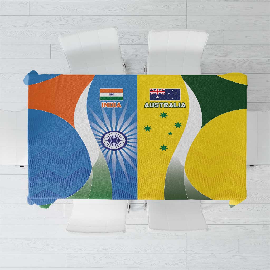 India Vs Australia Cricket Tablecloth Final Matchup - Aussie Hoodie
