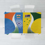 India Vs Australia Cricket Tablecloth Final Matchup - Aussie Hoodie