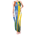 Custom India Vs Australia Cricket Tank Maxi Dress Final Matchup - Aussie Hoodie