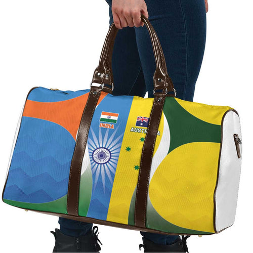 India Vs Australia Cricket Travel Bag Final Matchup - Aussie Hoodie