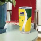 India Vs Australia Cricket Tumbler Cup Final Matchup - Aussie Hoodie