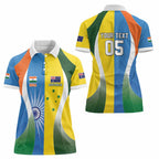 Custom India Vs Australia Cricket Women Polo Shirt Final Matchup - Aussie Hoodie