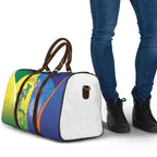 Australia And India Cricket Travel Bag Ashoka Chakra With Aboriginal - Aussie Hoodie