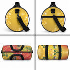 New Zealand Piwakawaka Christmas Duffle Bag With Maori Pattern