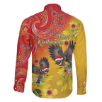 New Zealand Piwakawaka Christmas Family Matching Tank Maxi Dress and Hawaiian Shirt With Maori Pattern