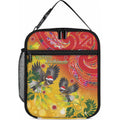 New Zealand Piwakawaka Christmas Lunch Bag With Maori Pattern