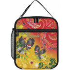 New Zealand Piwakawaka Christmas Lunch Bag With Maori Pattern