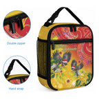 New Zealand Piwakawaka Christmas Lunch Bag With Maori Pattern