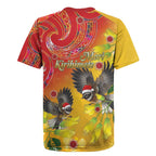 New Zealand Piwakawaka Christmas Rugby Jersey With Maori Pattern