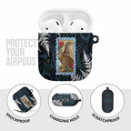 New Zealand Weka AirPods Case Maori Hen Koru Pattern - Aussie Hoodie
