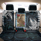 New Zealand Weka Back Car Seat Cover Maori Hen Koru Pattern - Aussie Hoodie