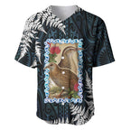 New Zealand Weka Baseball Jersey Maori Hen Koru Pattern - Aussie Hoodie