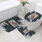 New Zealand Weka Bathroom Set Maori Hen Koru Pattern - Aussie Hoodie