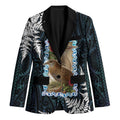 New Zealand Weka Blazer Maori Hen Koru Pattern - Aussie Hoodie
