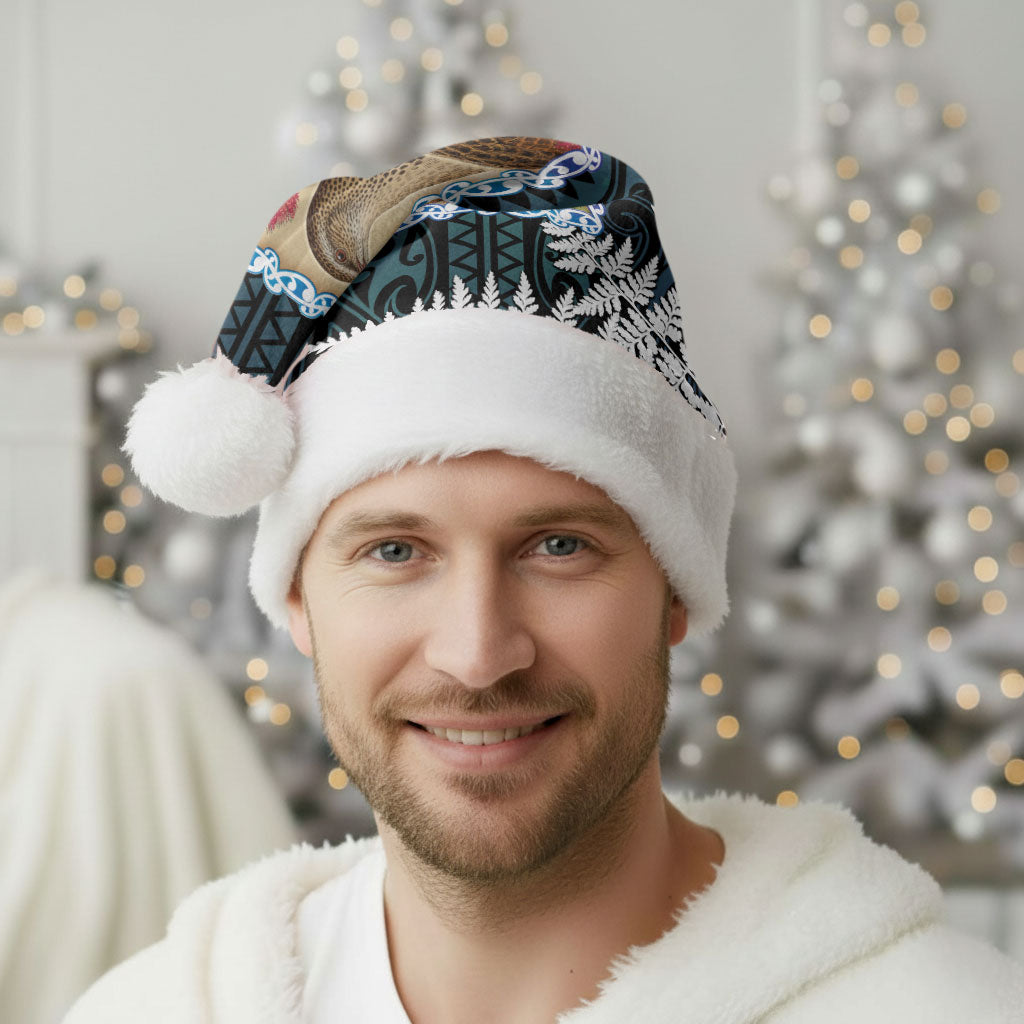 New Zealand Weka Christmas Santa Hat Maori Hen Koru Pattern