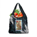 New Zealand Weka Grocery Bag Maori Hen Koru Pattern - Aussie Hoodie