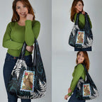 New Zealand Weka Grocery Bag Maori Hen Koru Pattern - Aussie Hoodie