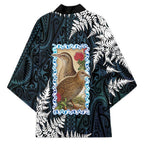 New Zealand Weka Kimono Maori Hen Koru Pattern - Aussie Hoodie