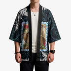 New Zealand Weka Kimono Maori Hen Koru Pattern - Aussie Hoodie