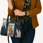 New Zealand Weka Leather Bag Maori Hen Koru Pattern - Aussie Hoodie