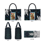New Zealand Weka Leather Bag Maori Hen Koru Pattern - Aussie Hoodie