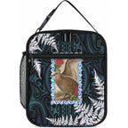 New Zealand Weka Lunch Bag Maori Hen Koru Pattern