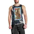 New Zealand Weka Men Tank Top Maori Hen Koru Pattern - Aussie Hoodie