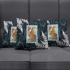 New Zealand Weka Pillow Cover Maori Hen Koru Pattern - Aussie Hoodie