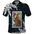 New Zealand Weka Polo Shirt Maori Hen Koru Pattern - Aussie Hoodie