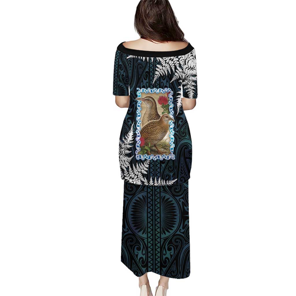 New Zealand Weka Puletasi Maori Hen Koru Pattern - Aussie Hoodie