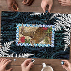 New Zealand Weka Puzzle Maori Hen Koru Pattern - Aussie Hoodie