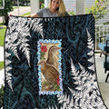 New Zealand Weka Quilt Maori Hen Koru Pattern - Aussie Hoodie
