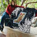 New Zealand Weka Quilt Maori Hen Koru Pattern - Aussie Hoodie