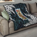 New Zealand Weka Quilt Maori Hen Koru Pattern - Aussie Hoodie