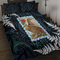 New Zealand Weka Quilt Bed Set Maori Hen Koru Pattern - Aussie Hoodie