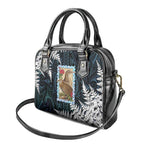 New Zealand Weka Shoulder Handbag Maori Hen Koru Pattern - Aussie Hoodie
