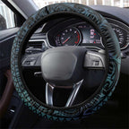 New Zealand Weka Steering Wheel Cover Maori Hen Koru Pattern - Aussie Hoodie
