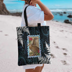 New Zealand Weka Tote Bag Maori Hen Koru Pattern - Aussie Hoodie