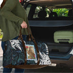 New Zealand Weka Travel Bag Maori Hen Koru Pattern - Aussie Hoodie