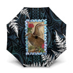 New Zealand Weka Umbrella Maori Hen Koru Pattern - Aussie Hoodie