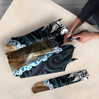 New Zealand Weka Umbrella Maori Hen Koru Pattern - Aussie Hoodie