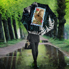 New Zealand Weka Umbrella Maori Hen Koru Pattern - Aussie Hoodie