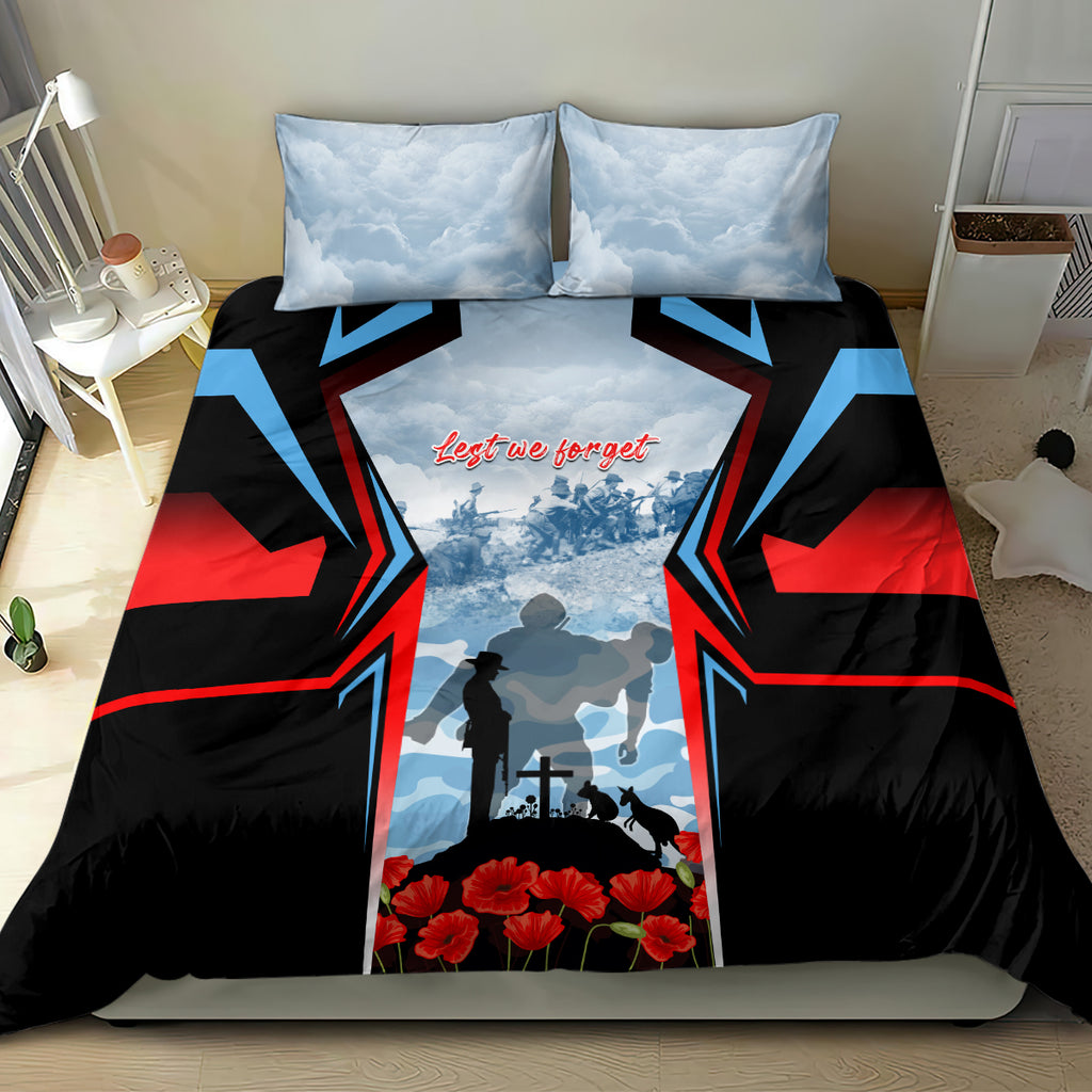Australia ANZAC Day Bedding Set Gallipoli Soldiers Simple Style