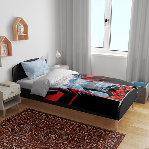Australia ANZAC Day Bedding Set Gallipoli Soldiers Simple Style