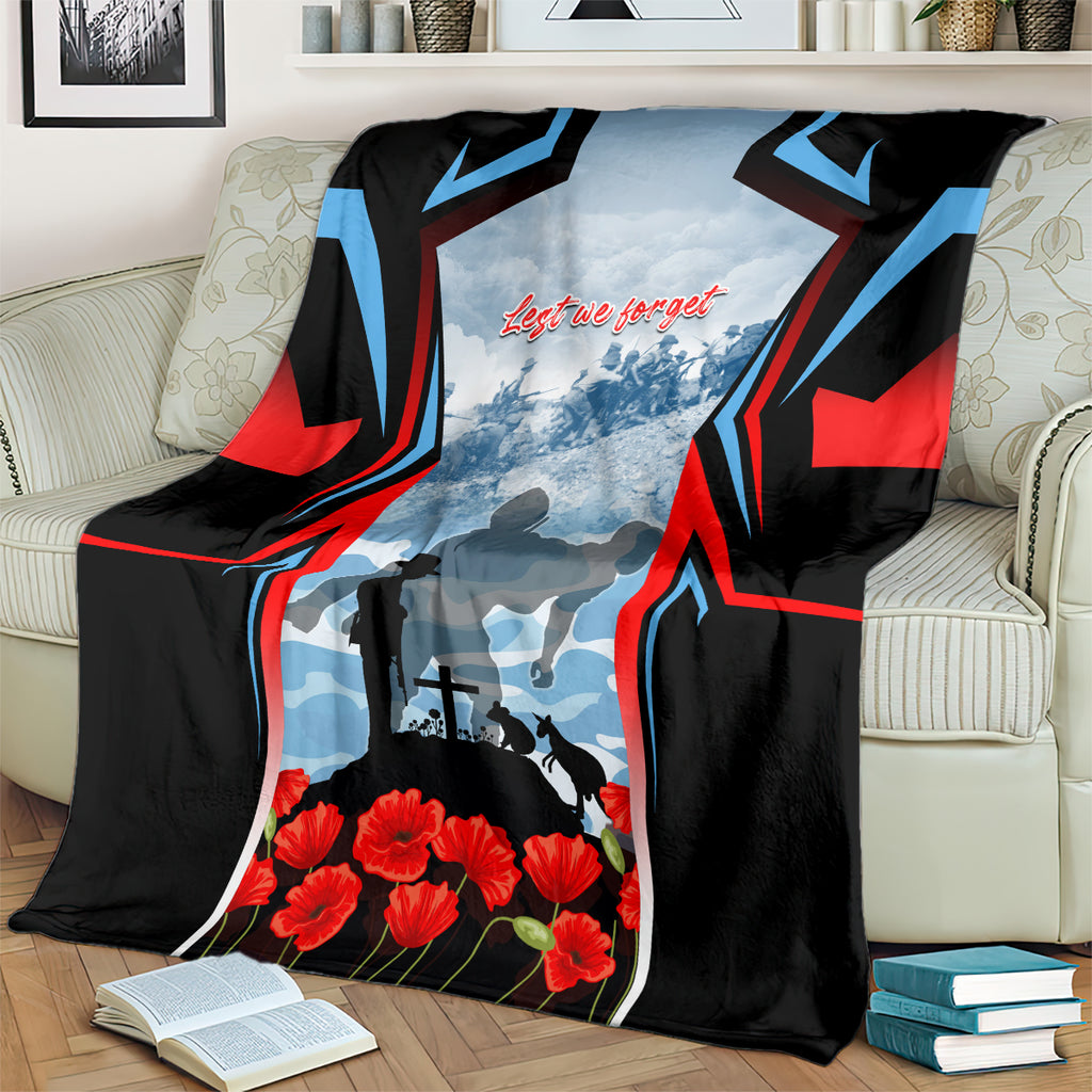 Australia ANZAC Day Blanket Gallipoli Soldiers Simple Style