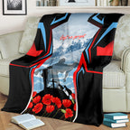 Australia ANZAC Day Blanket Gallipoli Soldiers Simple Style