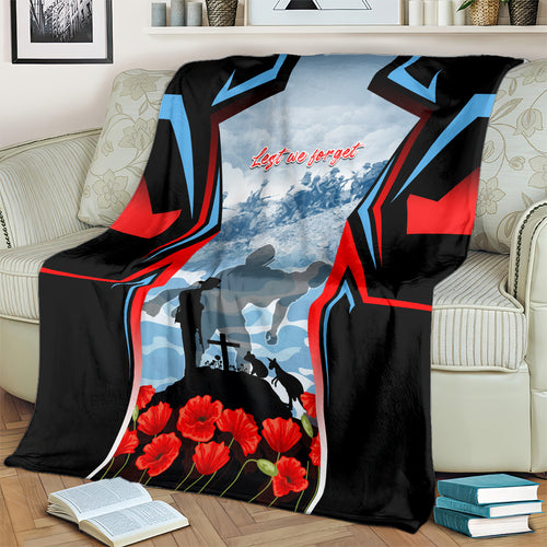 Australia ANZAC Day Blanket Gallipoli Soldiers Simple Style