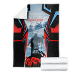 Australia ANZAC Day Blanket Gallipoli Soldiers Simple Style