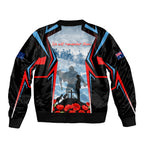 Australia ANZAC Day Bomber Jacket Gallipoli Soldiers Simple Style