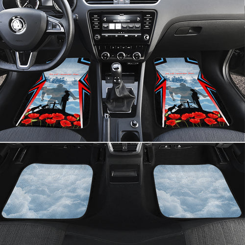 Australia ANZAC Day Car Mats Gallipoli Soldiers Simple Style
